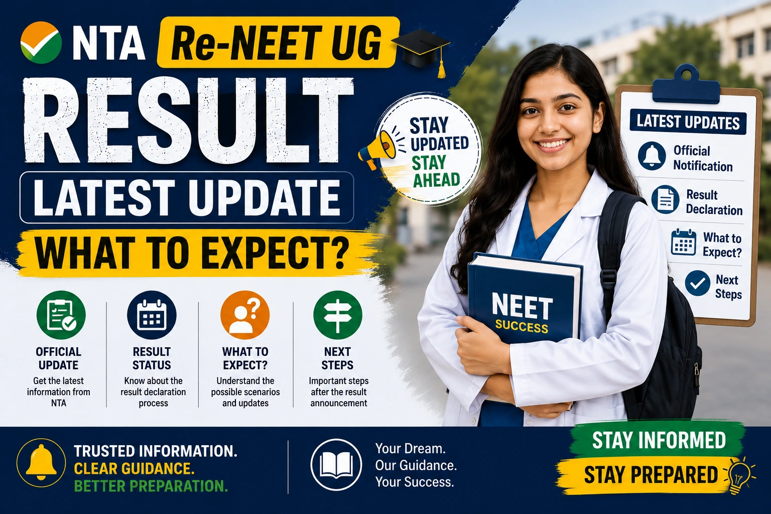 NTA Re-NEET UG 2026 Result: What is the Latest Update and What to Expect